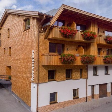 Alpenjuwel Rohnenspitze Hotel Zöblen Buitenkant foto